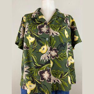 Vintage Hawaiian Blouse By Basic Editions - image 1